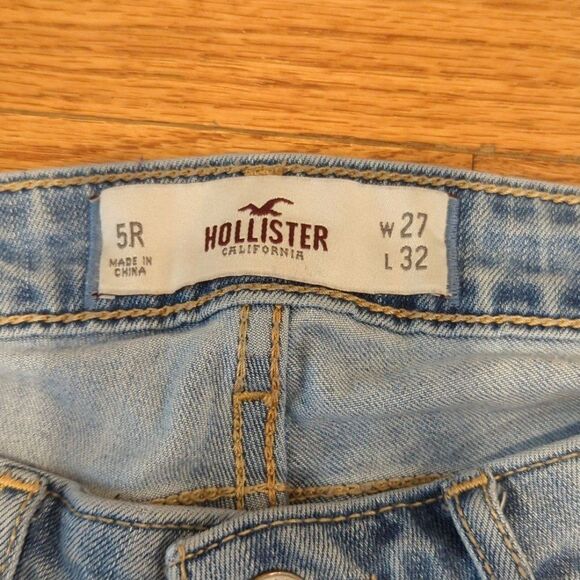 Hollister Size 27 5R Light Rinse Skinny Jeans V2 - Picture 2 of 6